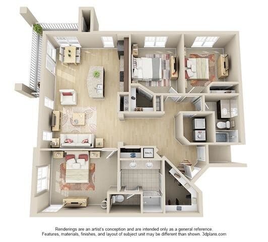 C2 11-210 floor plan