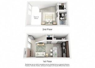 A1 - Townhome W-0803 floor plan