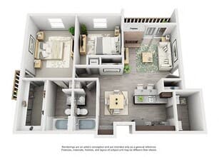 B5 - Flat W-0604 floor plan