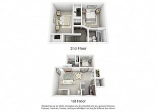 C1 - Townhome W-4003 floor plan