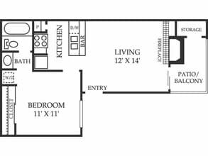 A1 317 floor plan