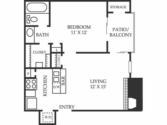 Unit 1409 1409 floor plan