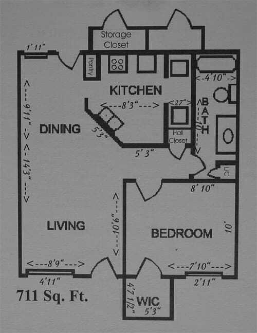 Unit 03B 03B floor plan