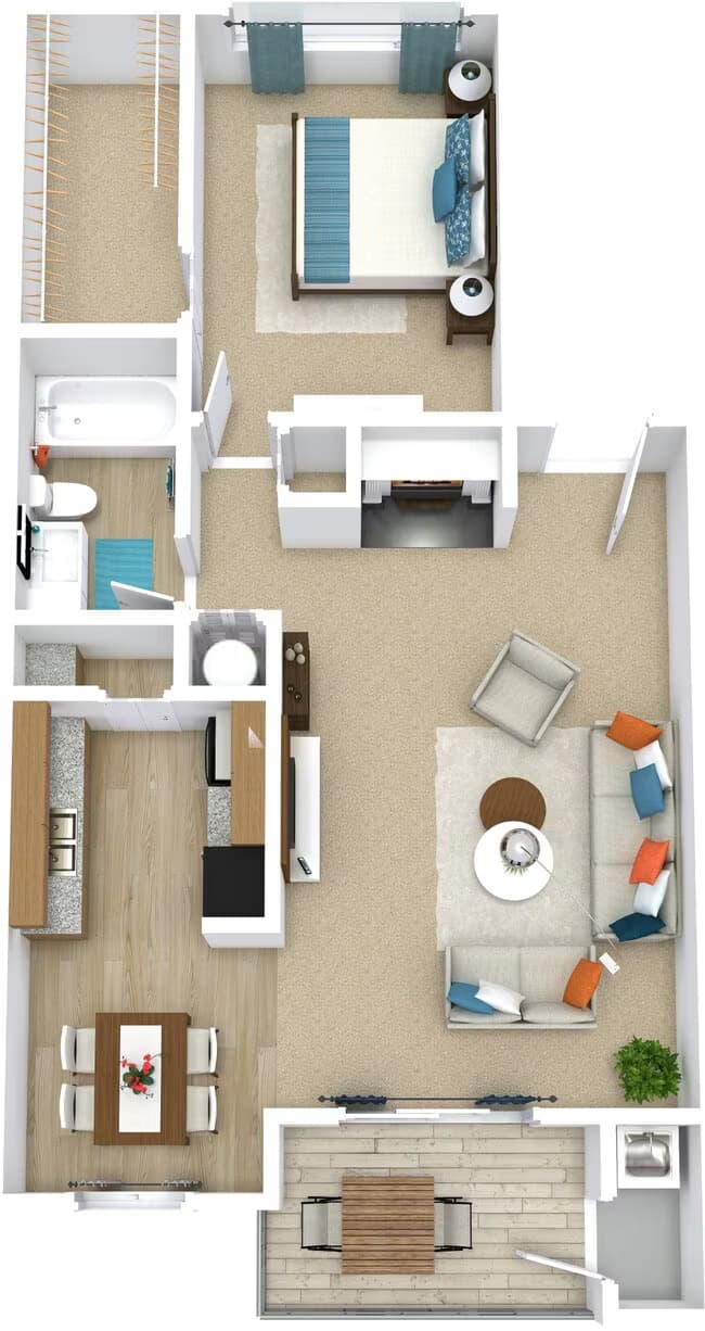 Unit 01-0621 01-0621 floor plan