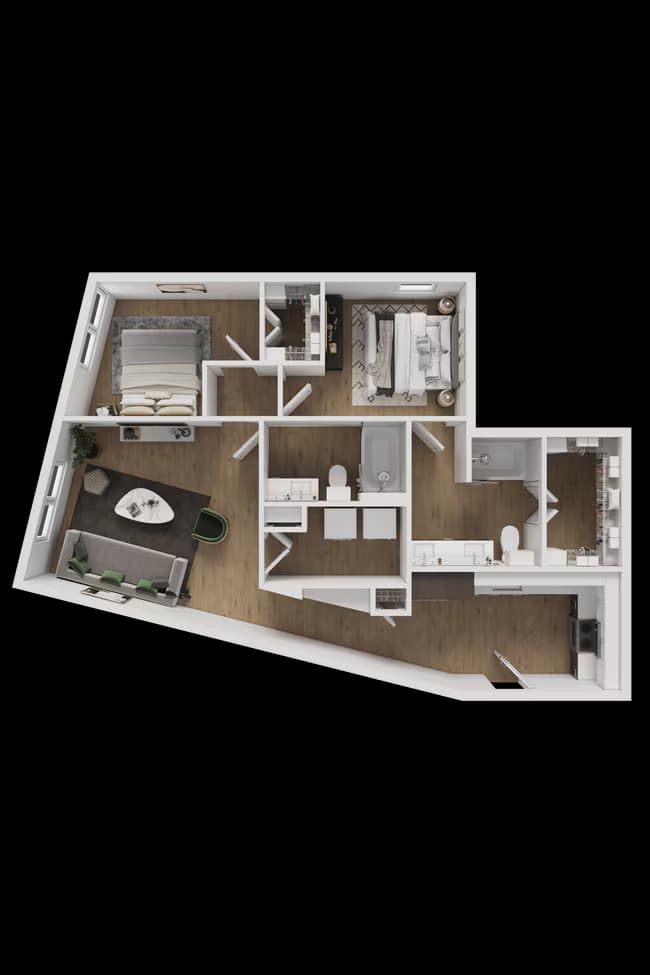 Unit 2105 2105 floor plan