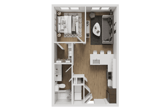 E1 2443 floor plan