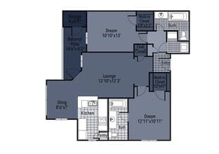 B1 1921 floor plan