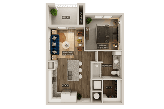 A1 - Affordable 1327 floor plan