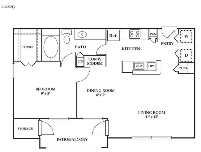 Unit 08-0828 08-0828 floor plan