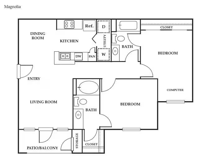 Unit 04-0434 04-0434 floor plan