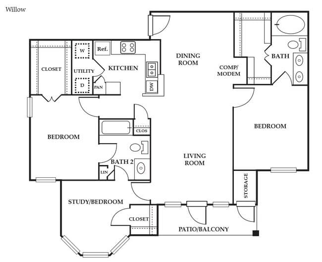 Unit 07-0724 07-0714 floor plan