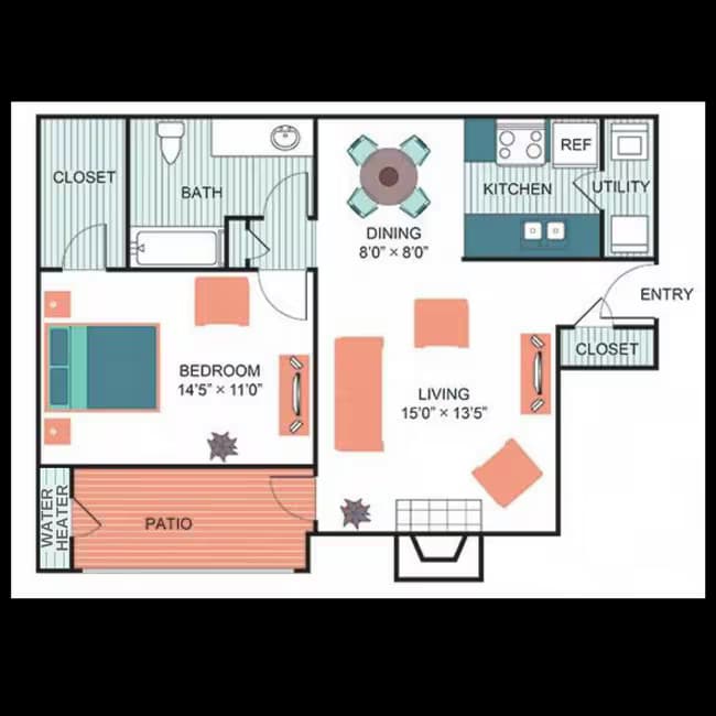 Unit 2039 2039 floor plan
