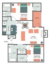 B2 1108 floor plan