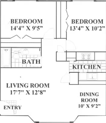 Unit 324 324 floor plan