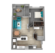 A1 923 floor plan