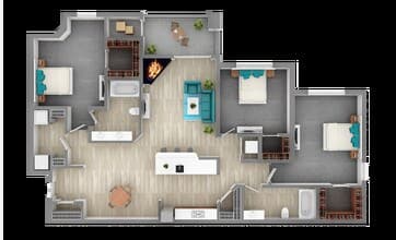 C1 1223 floor plan