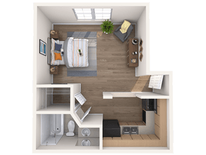 0A Studio WE-211A floor plan
