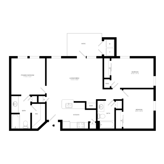 Unit 07202 07101 floor plan