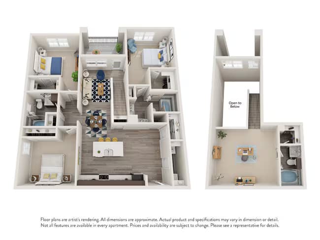 C1-Loft 414 floor plan