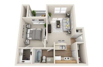 A1 floor plan