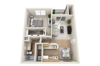 A2 floor plan