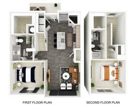 Mustang 147 floor plan