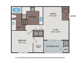 11F1 633 floor plan