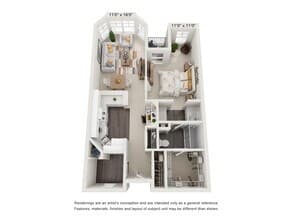 1x1 1318 floor plan