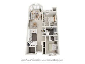 2x1 3323 floor plan