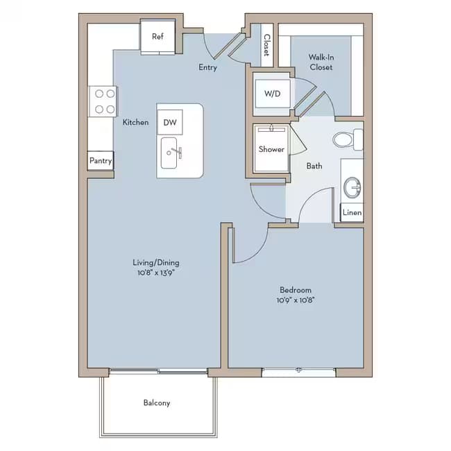 Unit Marlowe-719 Marlowe-443 floor plan