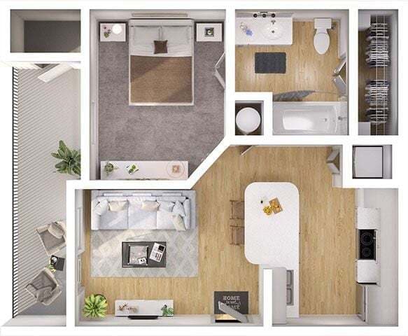 Charter Oak 0703 floor plan
