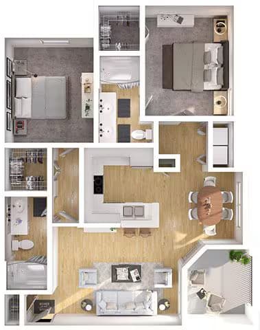 Live Oak 1106 floor plan
