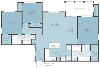 C1 828 floor plan