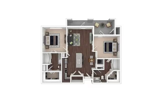 Unit 17306 17306 floor plan