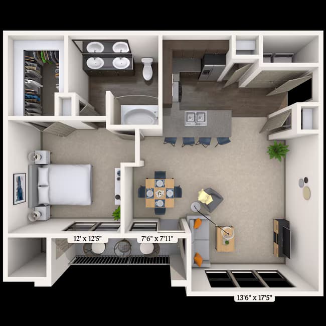Post Oak 02307 floor plan