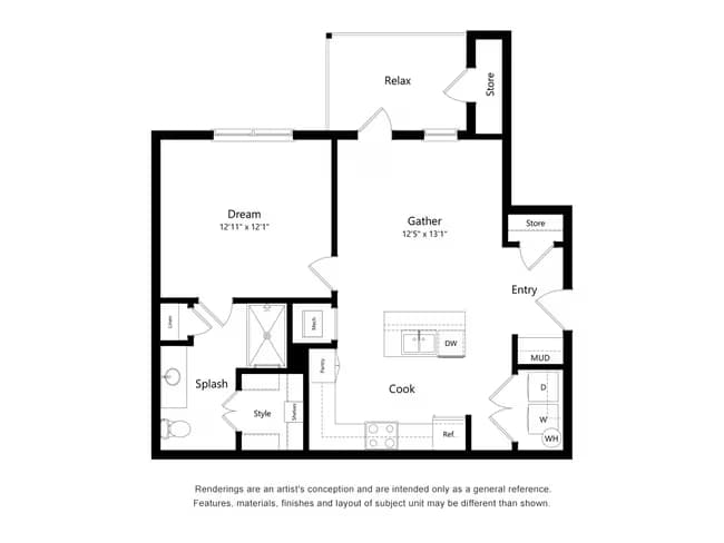 Unit 4205 4205 floor plan