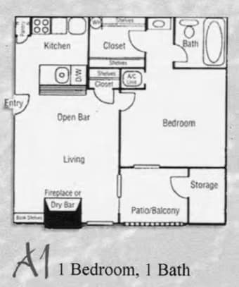 Unit 1325 1325 floor plan