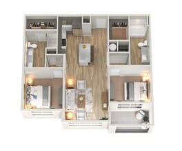 B2 1437 floor plan