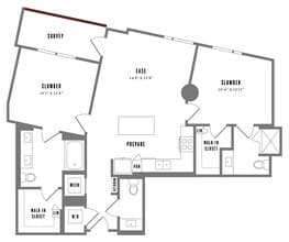 B3 2012 floor plan