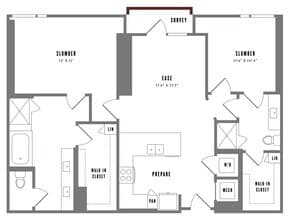 B5 2709 floor plan