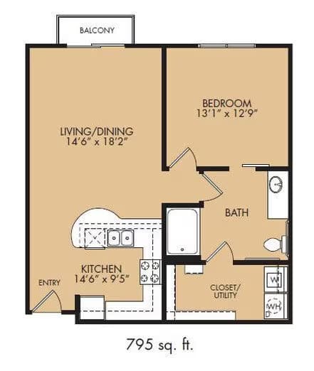 Unit 6304 6304 floor plan