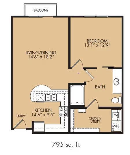 Unit 6104 6104 floor plan