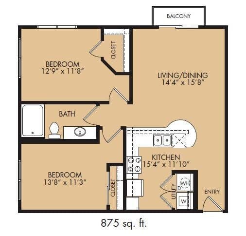 Unit 4302 4302 floor plan