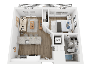 A1 1425B floor plan