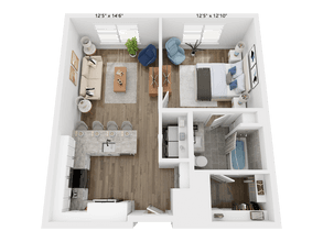 A3 1411B floor plan