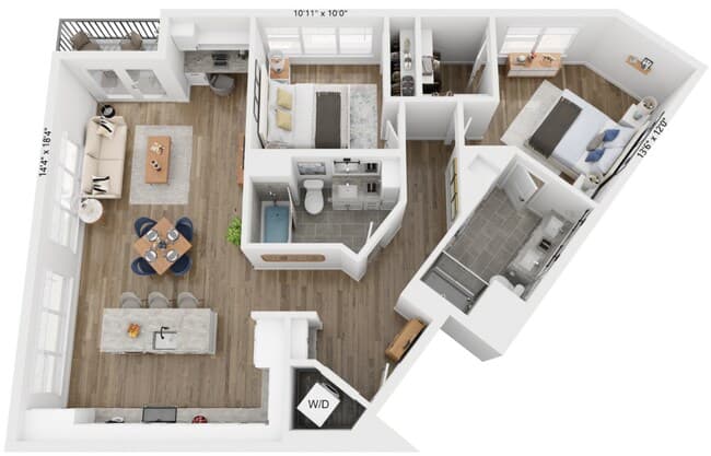 B6 1139B floor plan