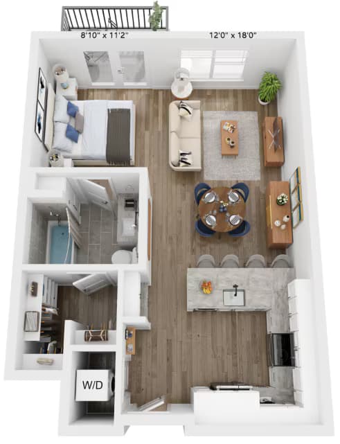 O3 1405B floor plan