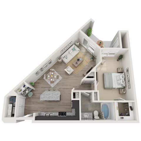 Unit 1205 1205 floor plan