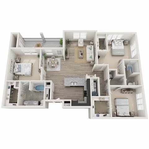 Unit 8218 8218 floor plan