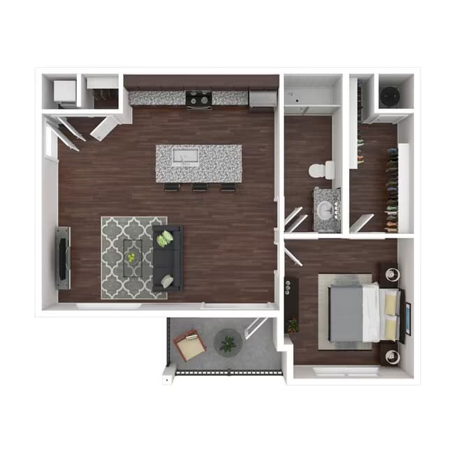 Unit 6205 4205 floor plan